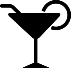 Cocktail Glass Outline Svg File, Free Vectors File